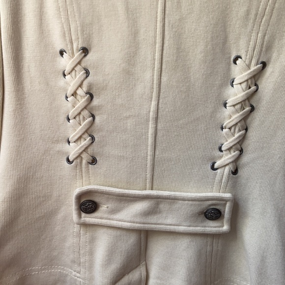 Free People casual military style jacket - Picture 3 of 5